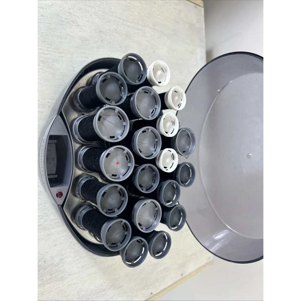 Remington Velvet‎ Flocked Hot Rollers Twenty Curlers Model KF-201 No Clips